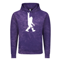 Cloud Purple funny bigfoot rock and roll t shirt for sasquatch believers Vintage Hoodie - artisFamous