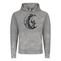 Cloud Rock digging the moon Vintage Hoodie - artisFamous