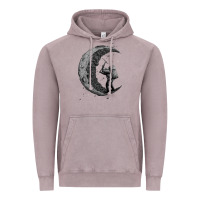 Vintage Zinc digging the moon Vintage Hoodie - artisFamous