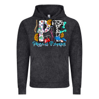 Vintage Black pt therapy Vintage Hoodie - CowhideDigitalArt