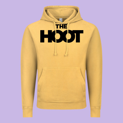 The Hoot Vintage Hoodie Designed By Artisfamous