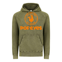 Vintage Olive Resto Popeyes Art Vintage Hoodie - artisFamous