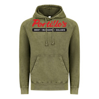 Vintage Olive Resto Portillo's Vintage Hoodie - artisFamous