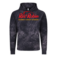 Cloud Black Resto Red Robin Vintage Hoodie - artisFamous