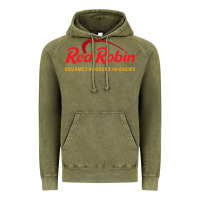 Vintage Olive Resto Red Robin Vintage Hoodie - artisFamous