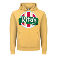 Vintage Mustard Rita's Italian Cafe Vintage Hoodie - artisFamous