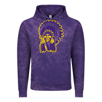 Cloud Purple Haskell Indian Nations College Vintage Hoodie - artisFamous