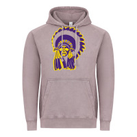 Vintage Zinc Haskell Indian Nations College Vintage Hoodie - artisFamous