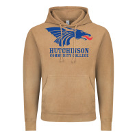 Vintage Camel Hutchinson Community College Vintage Hoodie - artisFamous