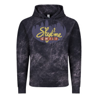 Cloud Black Skyline Chili Resto Vintage Hoodie - artisFamous