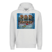 Dove Grey rod father Premium Hoodie - Artiststas