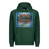 Sports Green rod father Premium Hoodie - Artiststas