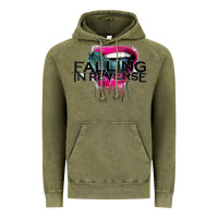 Vintage Olive falling in reverse ban drock Vintage Hoodie - artisFamous