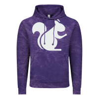 Cloud Purple squirrel Vintage Hoodie - artisFamous