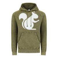 Vintage Olive squirrel Vintage Hoodie - artisFamous