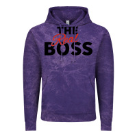 Cloud Purple the real boss matching couple Vintage Hoodie - artisFamous