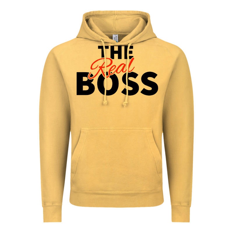 The Real Boss Matching Couple Vintage Hoodie by artisFamous | Teevron