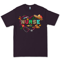 Plum Cinco de mayo Nurse Premium Tee - FaDigitalArtStudio