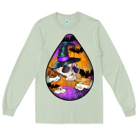 Matcha Hallowen Teardrop Long Sleeve Tee - LillyAllenDesigns