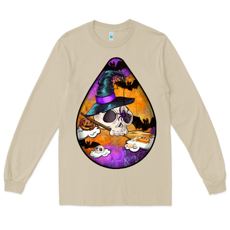 Hallowen Teardrop Long Sleeve Tee by LillyAllenDesigns | Teevron