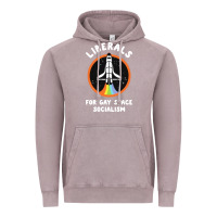 Vintage Zinc liberals for gay space socialism Vintage Hoodie - artisFamous