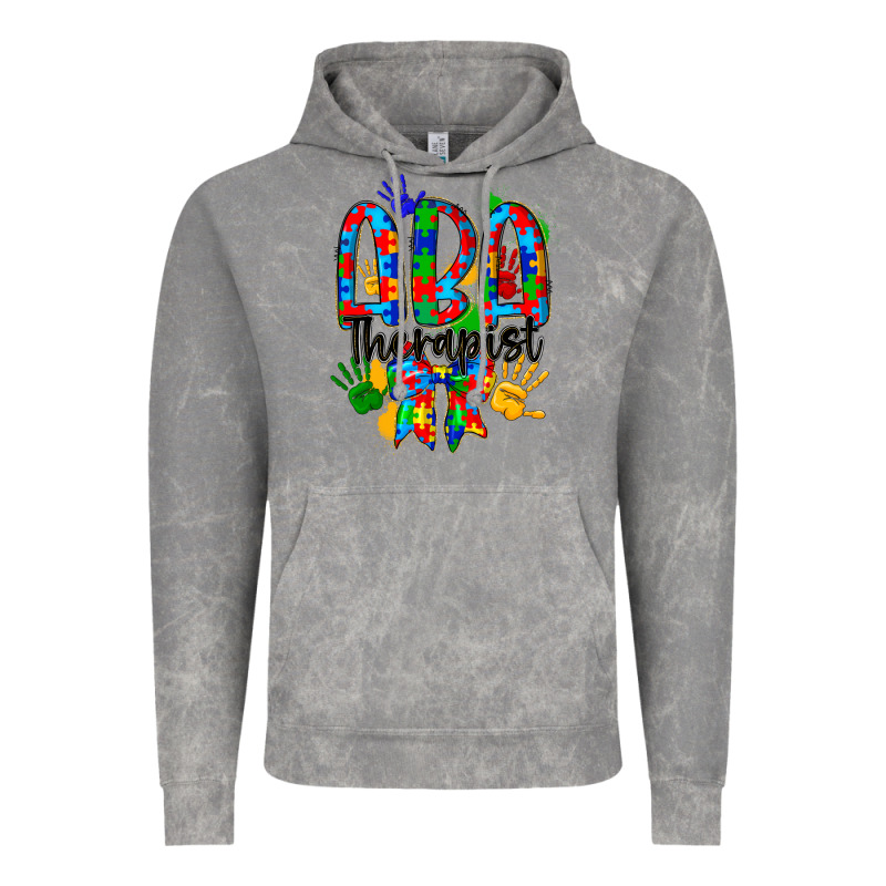 Aba Therapist Vintage Hoodie by CowhideDigitalArt | Teevron