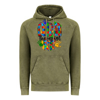 Vintage Olive aba therapist Vintage Hoodie - CowhideDigitalArt