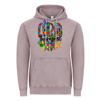 Vintage Zinc aba therapist Vintage Hoodie - CowhideDigitalArt