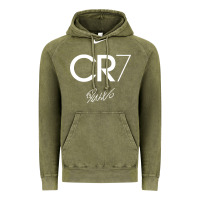 Vintage Olive cr7 graphic Vintage Hoodie - artisFamous