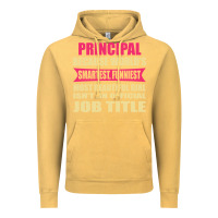 Vintage Mustard principal funniest isn't a jobtitle Vintage Hoodie - artisFamous
