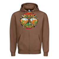 Chestnut desert darlin' sunglassess Zipper Hoodie - JahusDesignShop