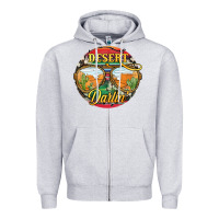 Heather Grey desert darlin' sunglassess Zipper Hoodie - JahusDesignShop