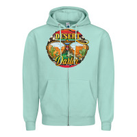 Seafoam desert darlin' sunglassess Zipper Hoodie - JahusDesignShop