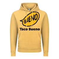 Vintage Mustard Resto Taco Bueno Vintage Hoodie - artisFamous
