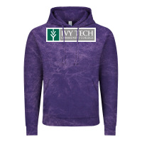 Cloud Purple Ivy Tech Community College of Indiana Vintage Hoodie - artisFamous