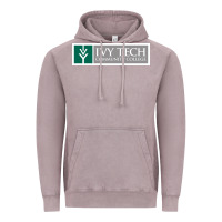 Vintage Zinc Ivy Tech Community College of Indiana Vintage Hoodie - artisFamous