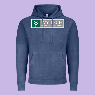 Ivy Tech Community College Of Indiana Vintage Hoodie Designed By Artisfamous