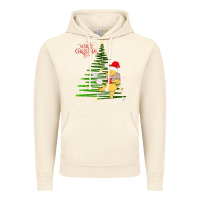 Vintage Artic Winnie The Pooh- Merry christmas Vintage Hoodie - artisFamous