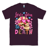 Plum love you to death olivia Classic Tee - OliviaCreatesArt