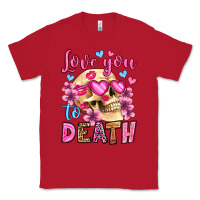 Red love you to death olivia Classic Tee - OliviaCreatesArt