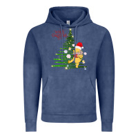 Vintage Denim Winnie The Pooh- Merry christmas Vintage Hoodie - artisFamous