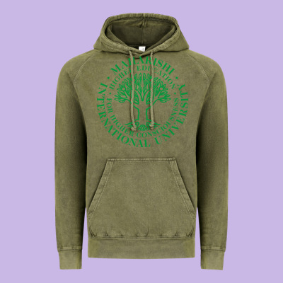 Maharishi International College Vintage Hoodie Designed By Artisfamous