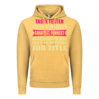 Vintage Mustard taste tester funniest isn't a jobtitle Vintage Hoodie - artisFamous