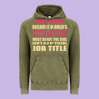 Taste Tester Funniest Isn't A Jobtitle Vintage Hoodie Designed By Artisfamous
