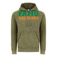Vintage Olive Famu Rattlers Vintage Hoodie - artisFamous