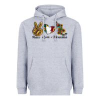 Peace Love Mexicana Heavyweight Hoodie | Teevron
