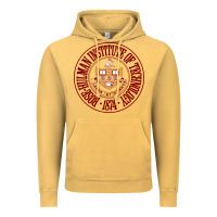 Vintage Mustard Rose–Hulman Institute of Technology College Vintage Hoodie - artisFamous