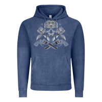 Vintage Denim guns & roses 7 Vintage Hoodie - artisFamous