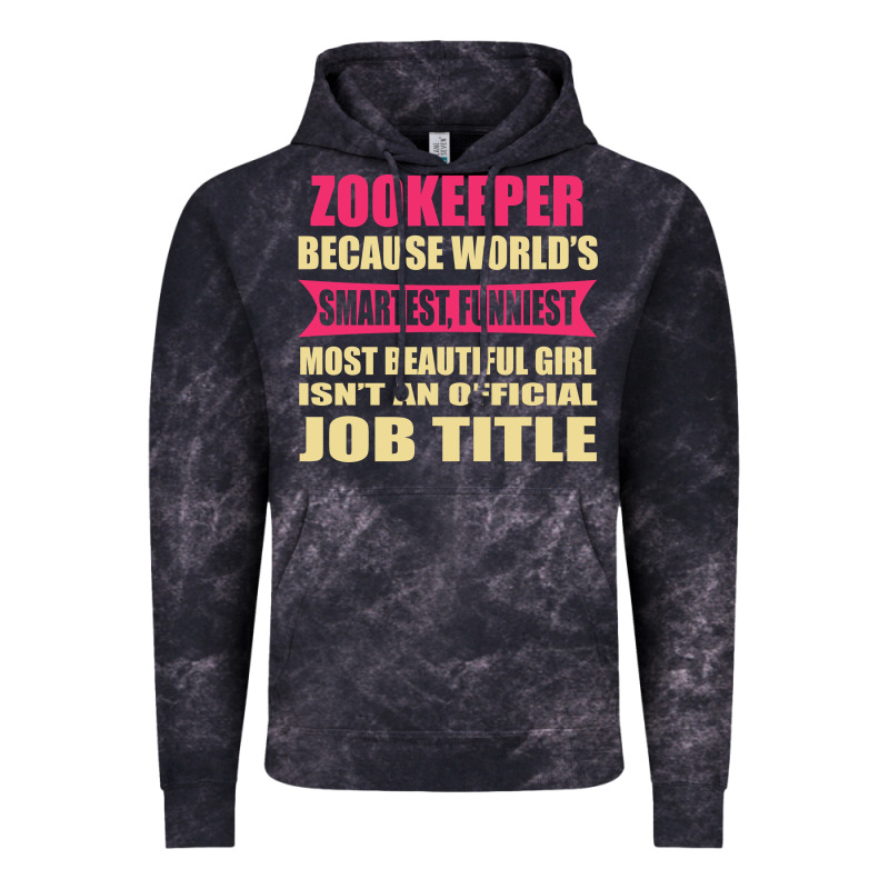 Zookeeper Funniest Isn't A Jobtitle Vintage Hoodie by artisFamous | Teevron