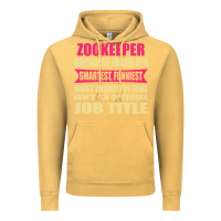 Vintage Mustard zookeeper funniest isn't a jobtitle Vintage Hoodie - artisFamous